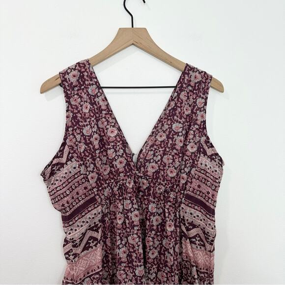 Natural Life Gianna Beach Maxi Dress Bohemian Hippie size Large - Picture 5 of 7